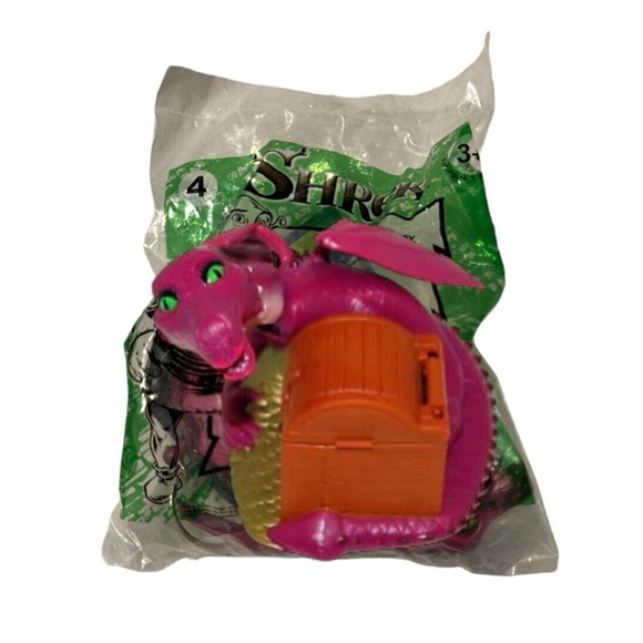 Vintage Burger King 2001 Shrek toy new sealed Dragon New - Picture 2 of 2
